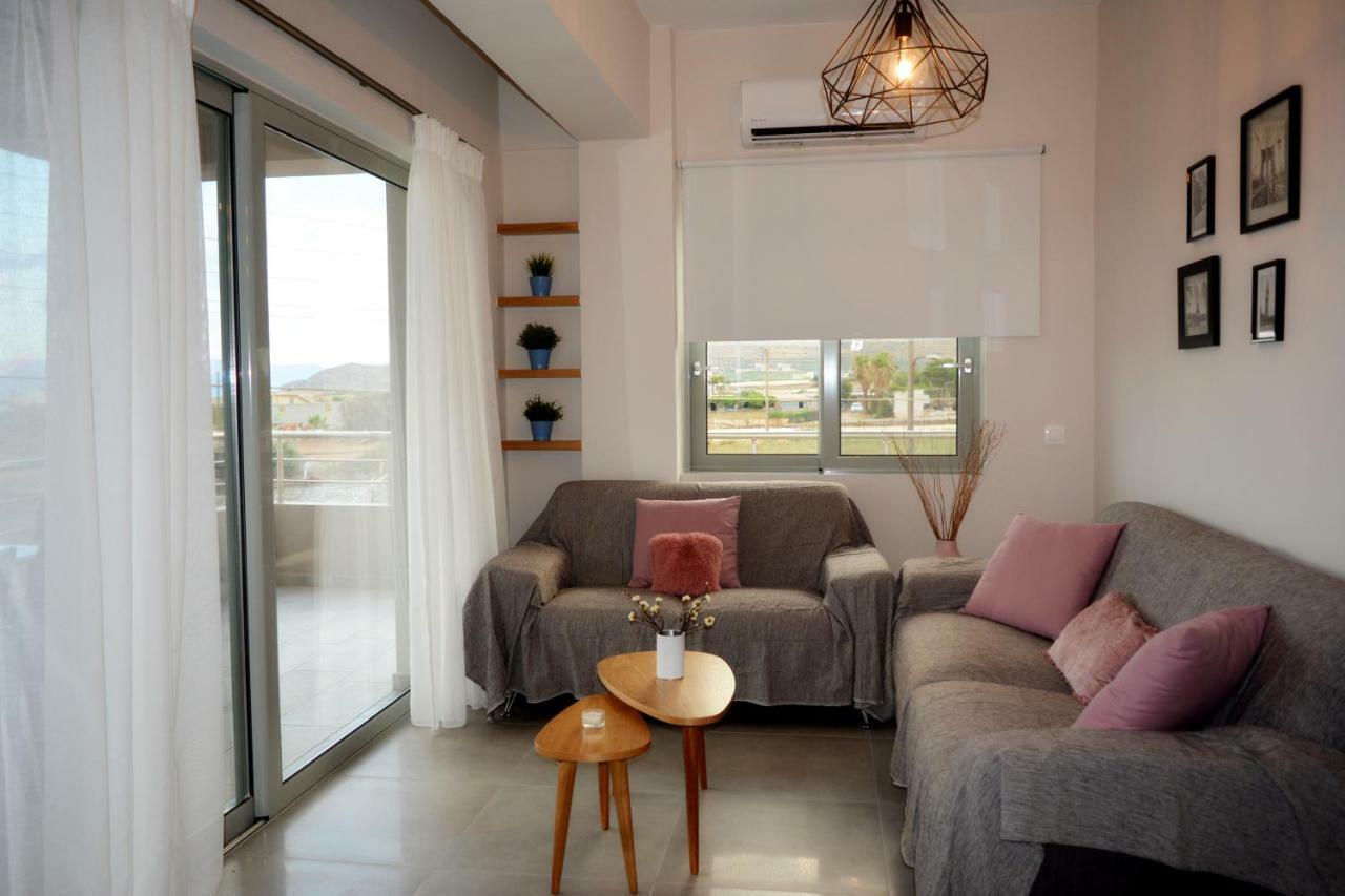 Balos Residence Private Pool Seafront Seaview 키사모스 외부 사진