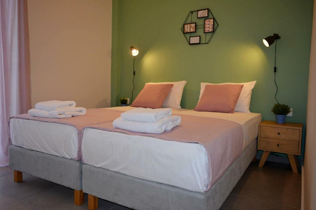 Balos Residence Private Pool Seafront Seaview 키사모스 외부 사진