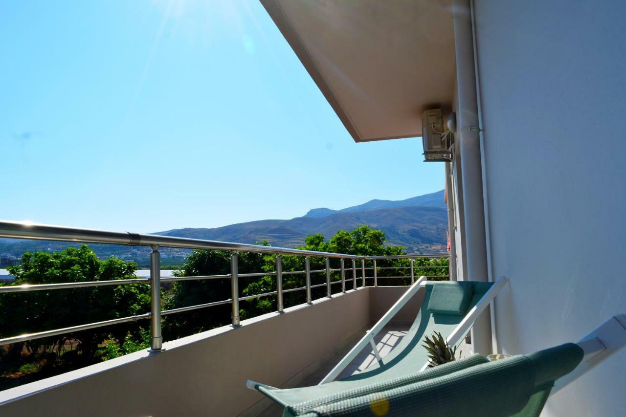 Balos Residence Private Pool Seafront Seaview 키사모스 외부 사진